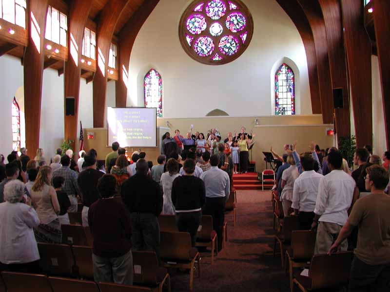 First Baptist Church worship